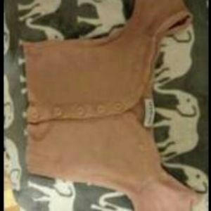 Fashion nova light pink off the shoulder crop top